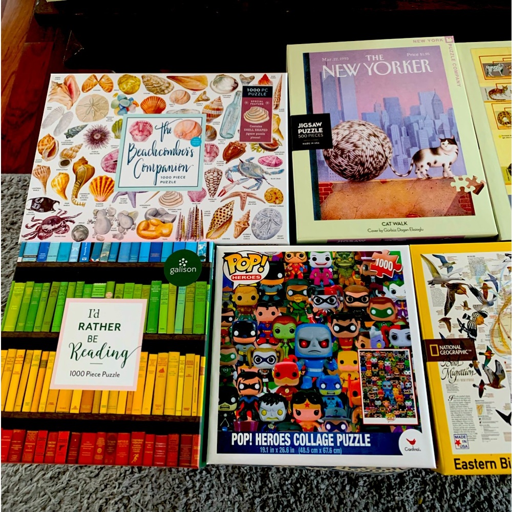 COPY - EUC JIGSAW PUZZLES !! Done 1 time. $8 each or 3 for $15